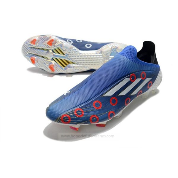 Adidas X Speedflow FG Azul Blanco Rojo EDICIÓN LIMITADA